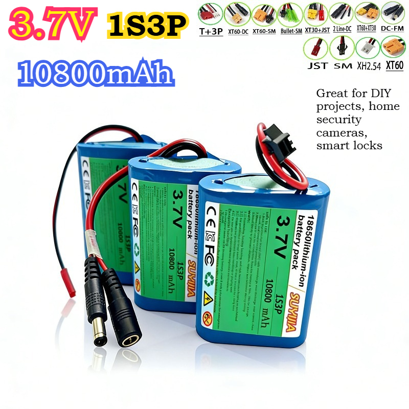 3.7V 10800mAh 1S3P 18650 Brand - đánh giá và giá Home Security Robot