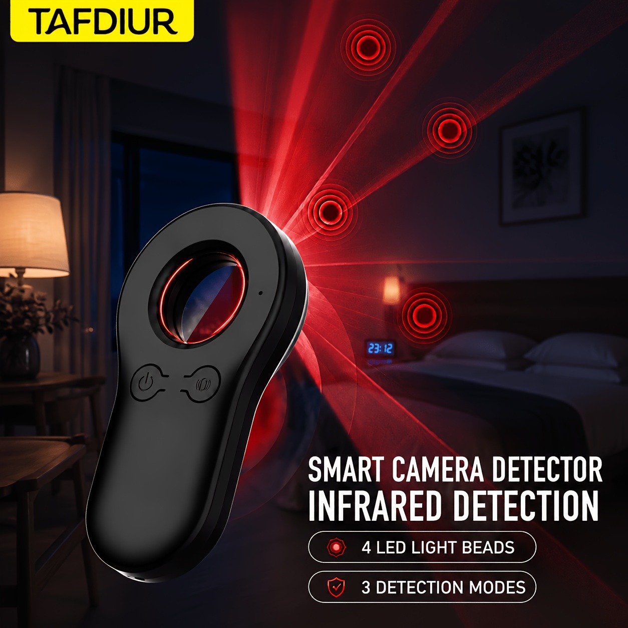 Tafdiur 1-Piece Abs Material B - đánh giá và giá Home Security Front Door Camera