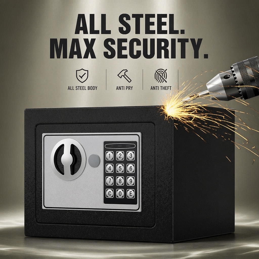 All Steel Electronic Digital K - đánh giá và giá Home Security Box