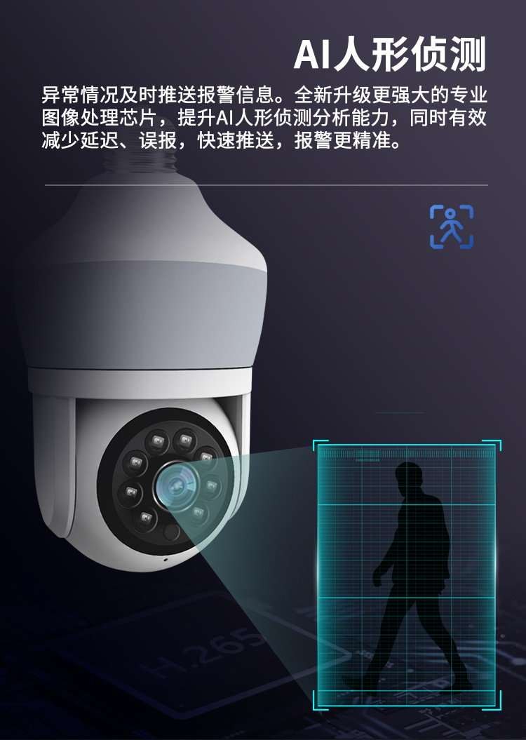 Yoosee APP 3MP 1296P  Night La - đánh giá và giá Home Security Flood Lights